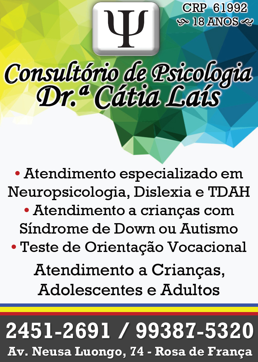 Consultrio de Psicologia Dr Ctia Las